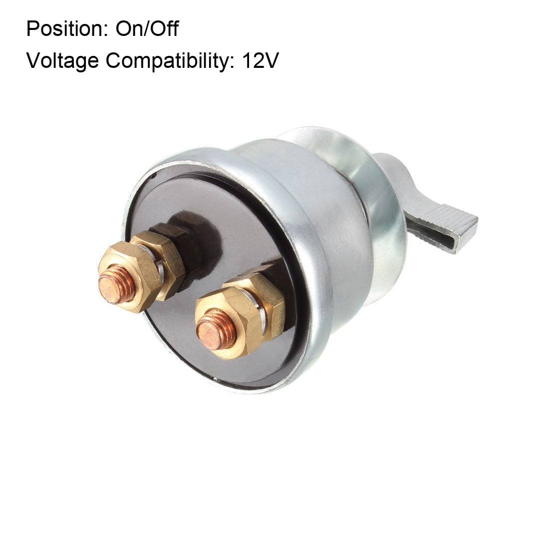 Harfington 12V 20701 Master Battery Disconnect Switch Power Cut Off Kill Switch with Copper Contacts