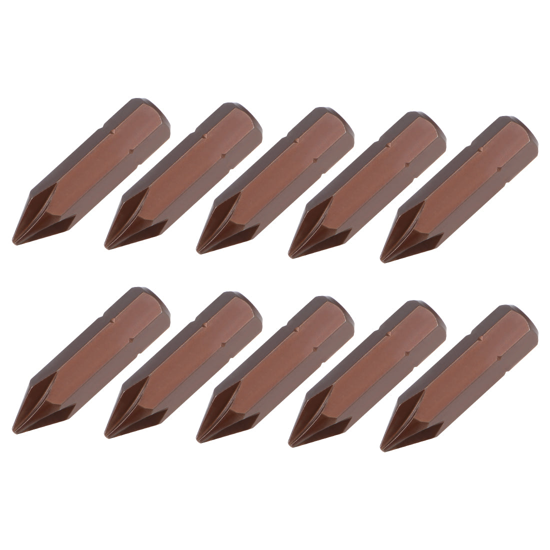 Harfington 10pcs Phillips Bits 5/16-inch 8mm Hex Shank 32mm Length Cross PH1 Magnetic Screw Driver S2 Screwdriver Bit