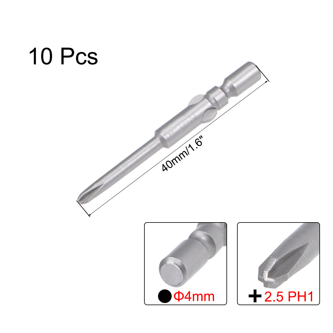 Harfington Phillips Magnetic S2 Screwdriver Bits
