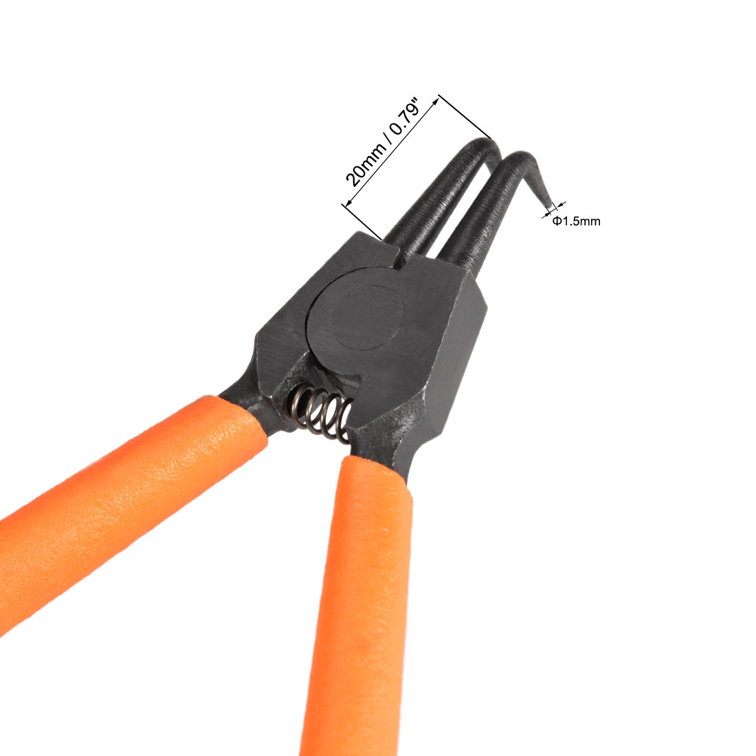 Harfington External Retaining Ring Pliers Snap Ring Pliers Precision Circlip Pliers