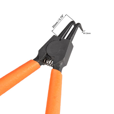 Harfington External Retaining Ring Pliers Snap Ring Pliers Precision Circlip Pliers