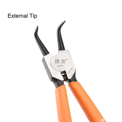 Harfington External Retaining Ring Pliers Snap Ring Pliers Precision Circlip Pliers