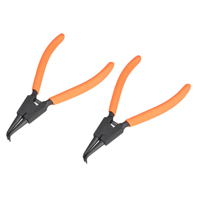 Harfington External Retaining Ring Pliers Snap Ring Pliers Precision Circlip Pliers