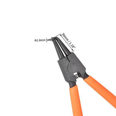 Harfington External Retaining Ring Pliers Snap Ring Pliers Precision Circlip Pliers