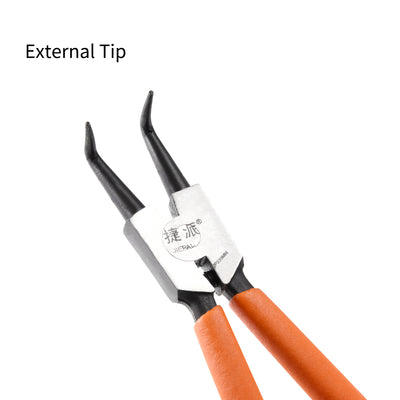 Harfington External Retaining Ring Pliers Snap Ring Pliers Precision Circlip Pliers