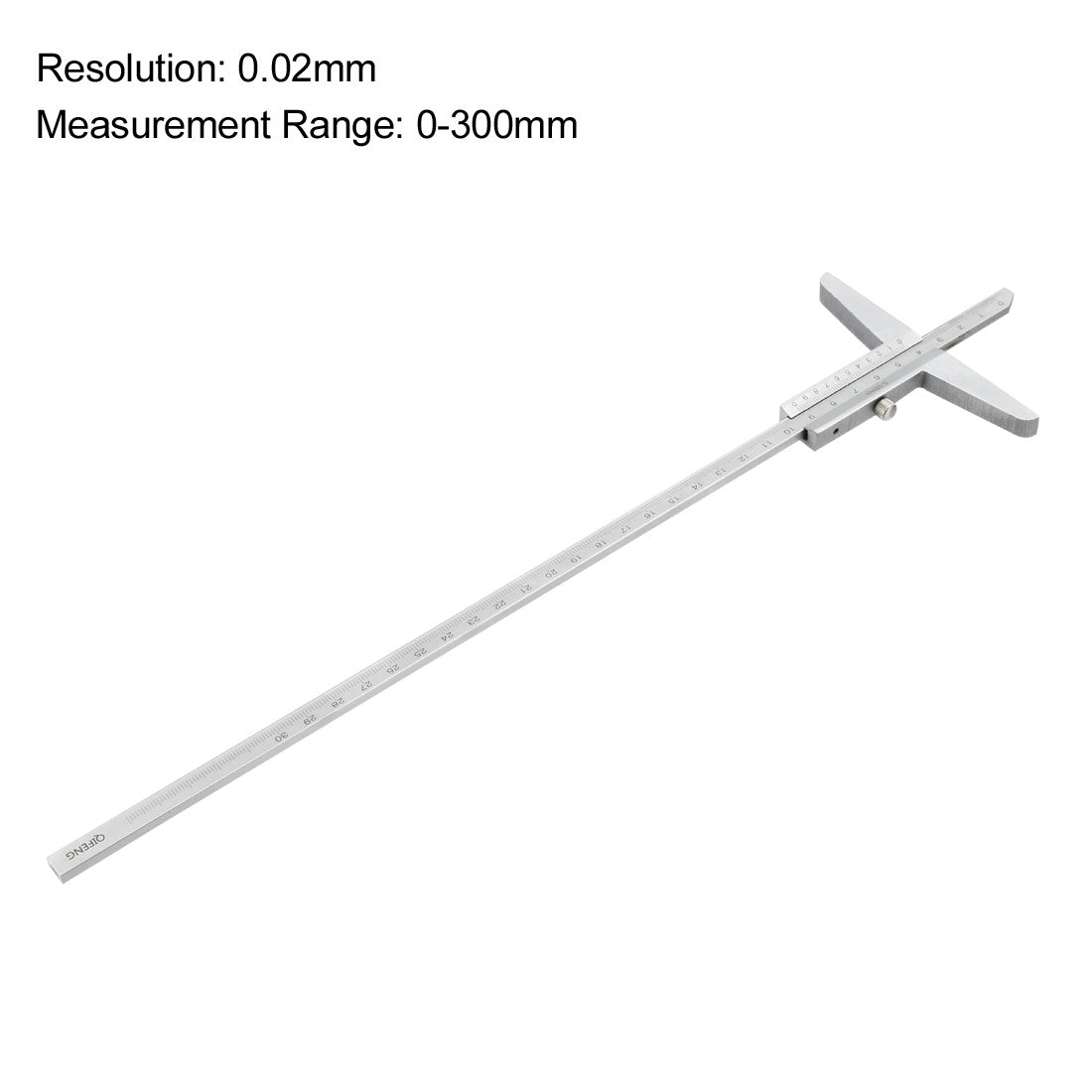 Harfington Carbon Steel Measuring Tool Depth Gauge Caliper