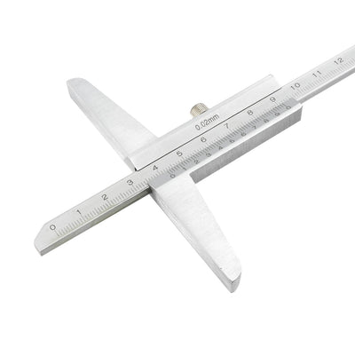 Harfington Carbon Steel Measuring Tool Depth Gauge Caliper