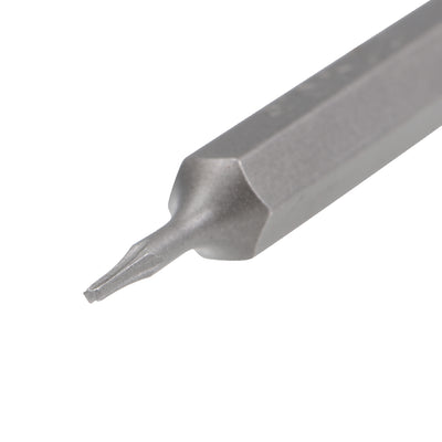 Harfington Screwdriver Bits 3pcs 5/32 Inch Hex Shank Star-Shape P2/0.8mm Screwdriver Bit Set 28mm Length P2 Screw Driver Kit Tools