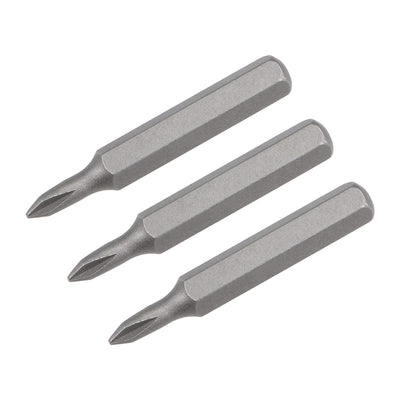 Harfington Phillips Bits 3pcs 5/32 Inch Hex Shank Cross PH00 Screwdriver Bit Set 28mm Length S2 Screw Driver Kit Tools
