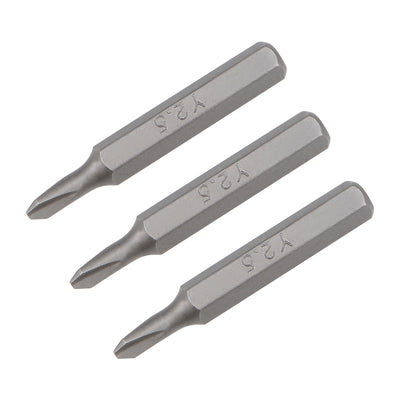 Harfington Screwdriver Bits 3pcs 5/32 Inch Hex Shank Y2.5 Screwdriver Bit Set 28mm Length S2 Screw Driver Kit Tools