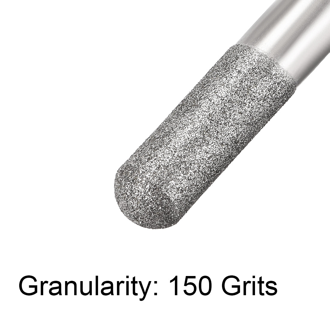 Harfington Diamond burrs Grinding Drill Bits for Carving Rotary Shank Cylindrical Ball Tool