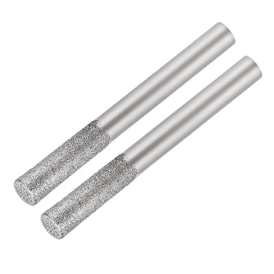 Harfington Diamond burrs Grinding Drill Bits Carving Rotary Tool Shank Ball Tools