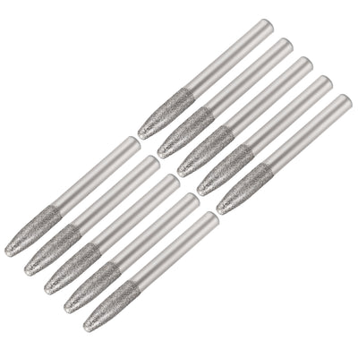 Harfington Diamond burrs Grinding Drill Bits for Carving Rotary Shank