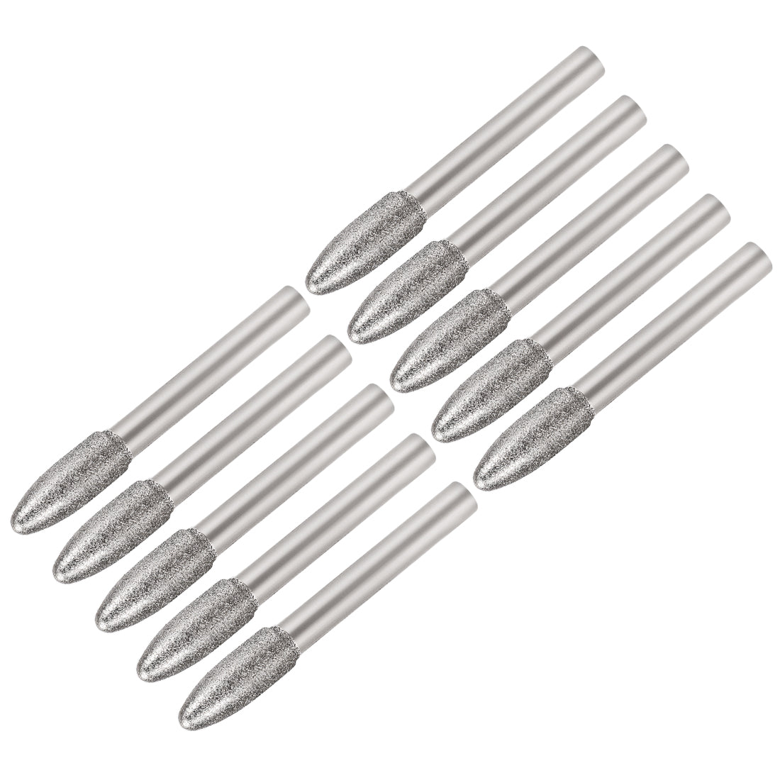 Harfington Diamond burrs Grinding Drill Bits for Carving Rotary Shank