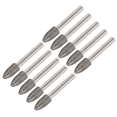 Harfington Diamond burrs Grinding Drill Bits for Carving Rotary Shank