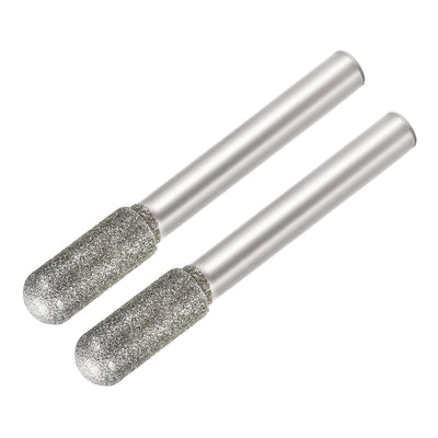 Harfington Diamond burrs Grinding Drill Bits for Carving Rotary Cylindrical Ball Tool