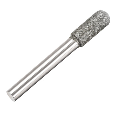 Harfington Diamond burrs Grinding Drill Bits for Carving Rotary Cylindrical Ball Nose Tool