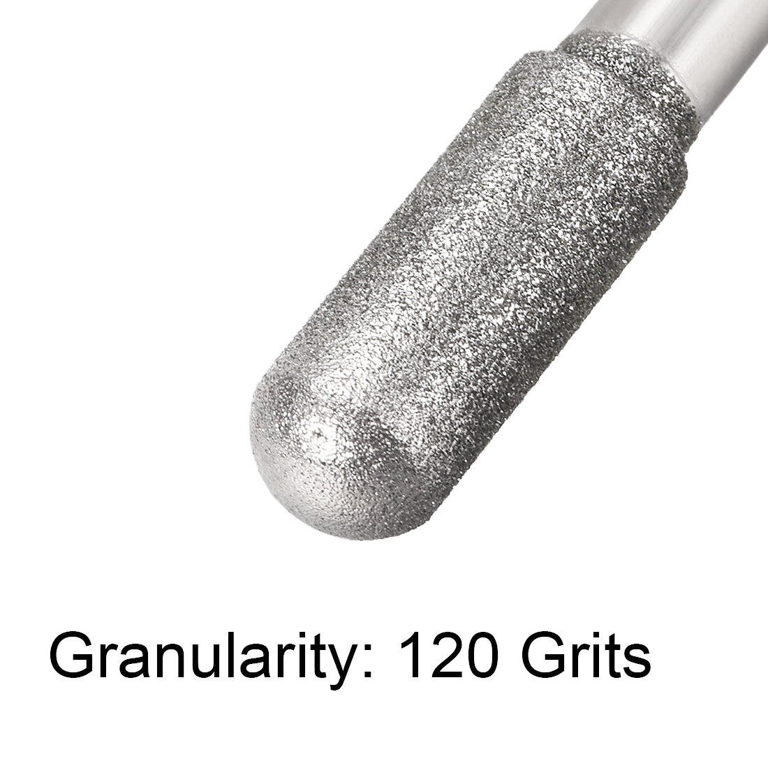 Harfington Diamond burrs Grinding Drill Bits for Carving Rotary Cylindrical Ball Nose Tool