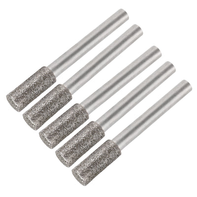 Harfington Diamond burrs Grinding Drill Bits for Carving Rotary Cylindrical Ball
