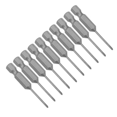 Harfington 10 Pcs Magnetic Phillips Screwdriver Bits, Hex Shank S2 Power Tool