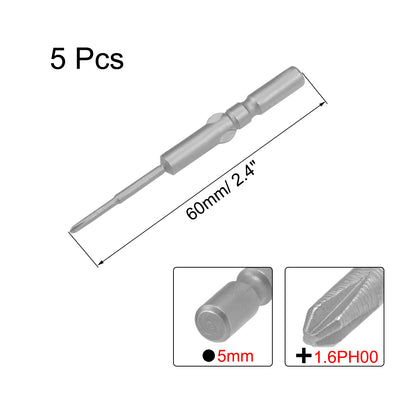 Harfington S2 Magnetic Phillips Screwdriver Bits Set Tools Kit
