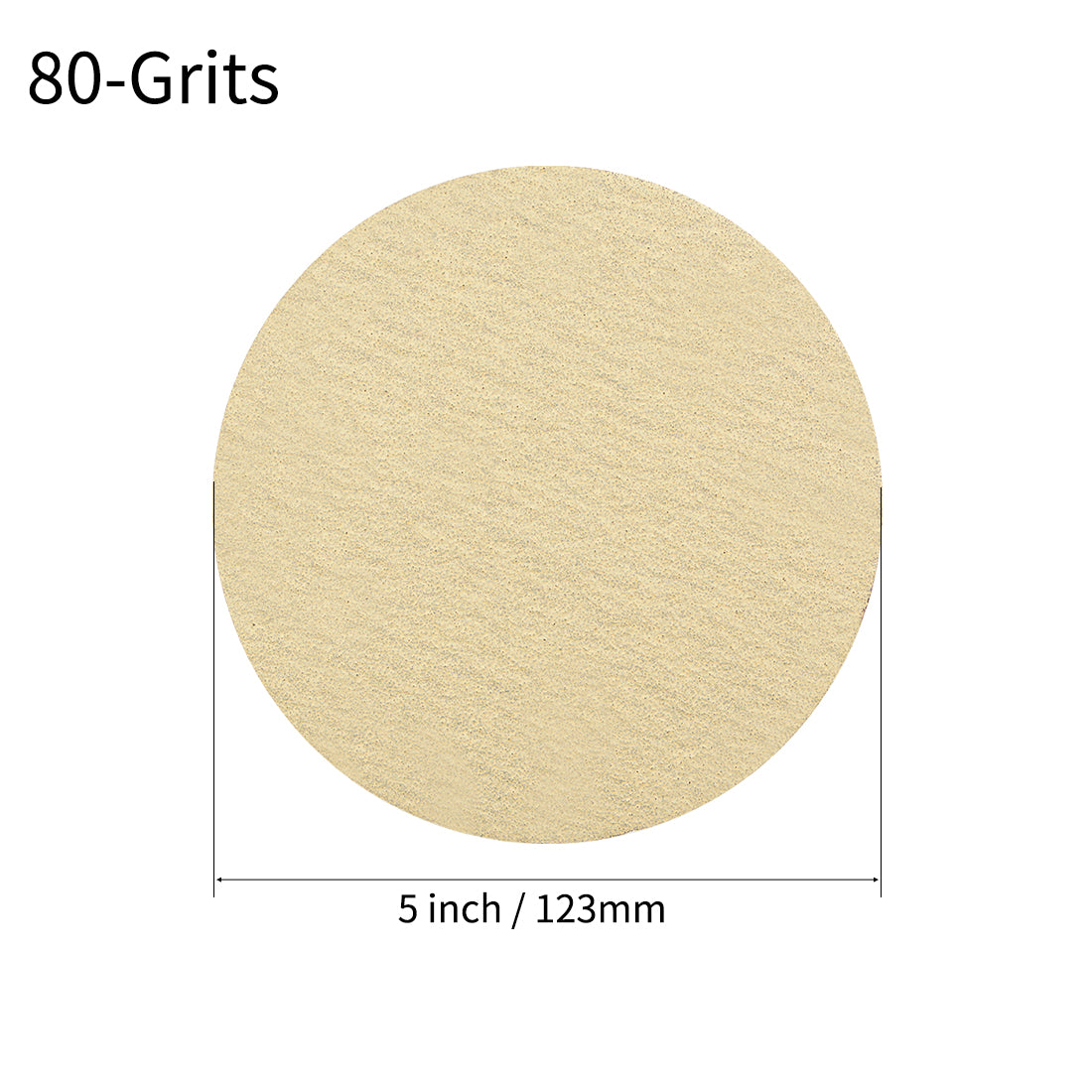 Harfington Hook and Loop Sandpaper Discs for Orbital Sander