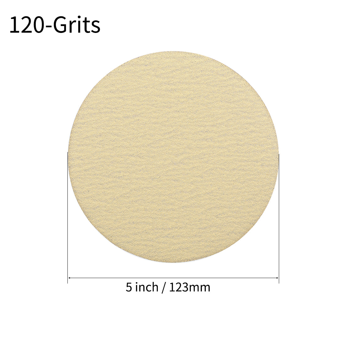 Harfington Hook and Loop Sandpaper Discs for Orbital Sander Tool