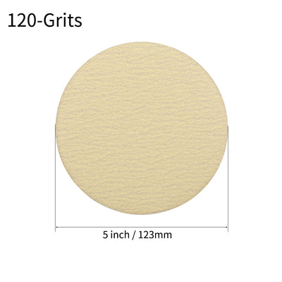 Harfington Hook and Loop Sandpaper Discs for Orbital Sander Tool