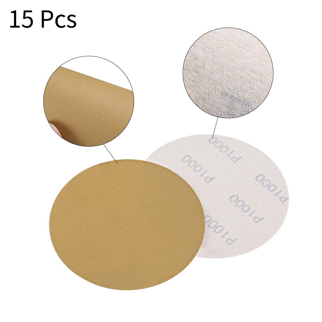 Harfington Hook and Loop Sanding Discs for Orbital Sander Tool