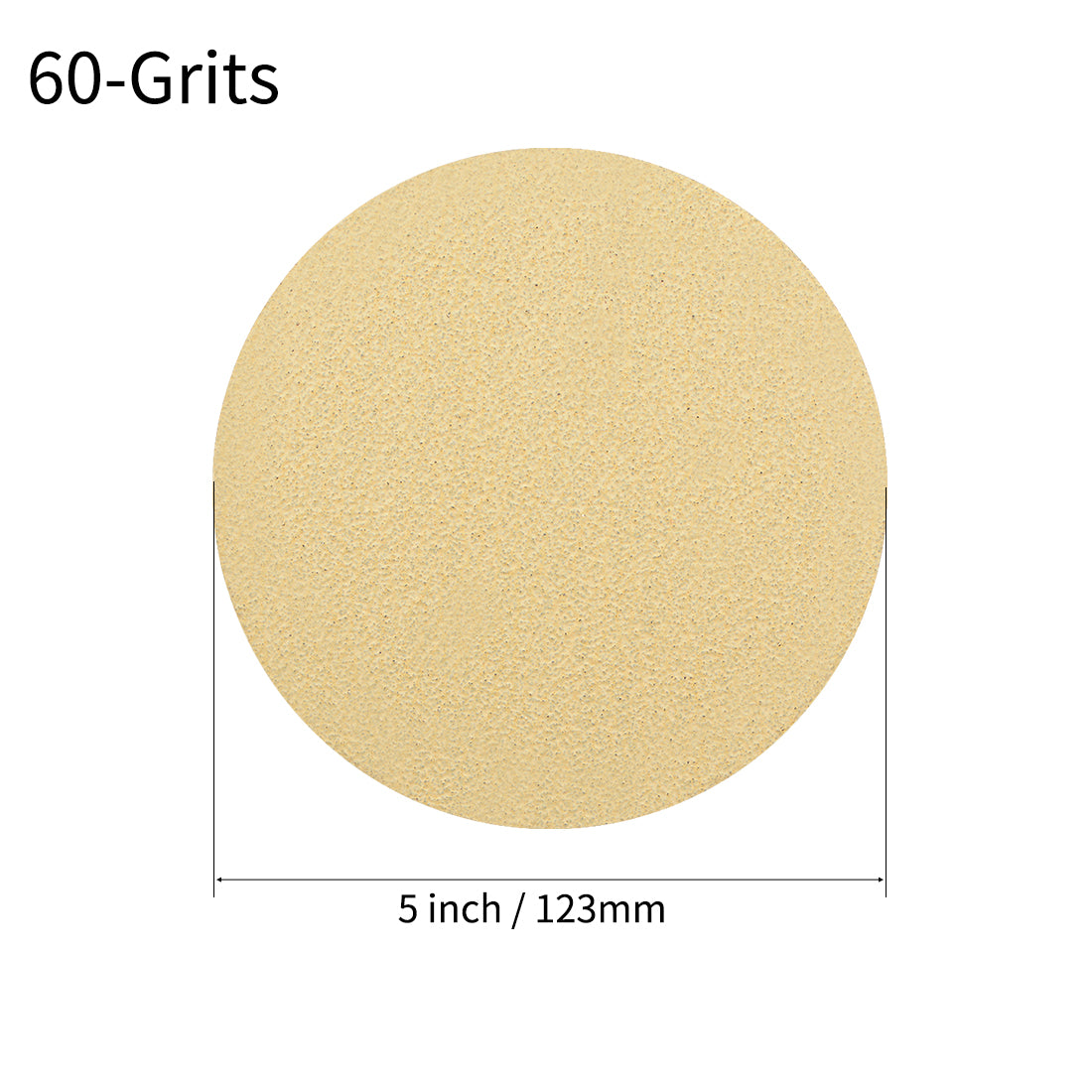 Harfington Hook and Loop Sandpaper Discs for Orbital Sander Tool