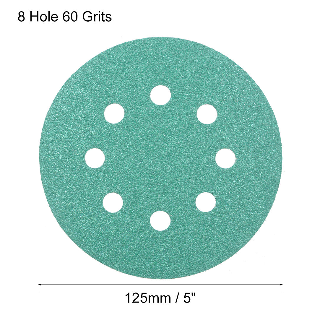 Harfington 8 Hole Hook and Loop Sanding Discs Wet Dry Sandpaper Tool