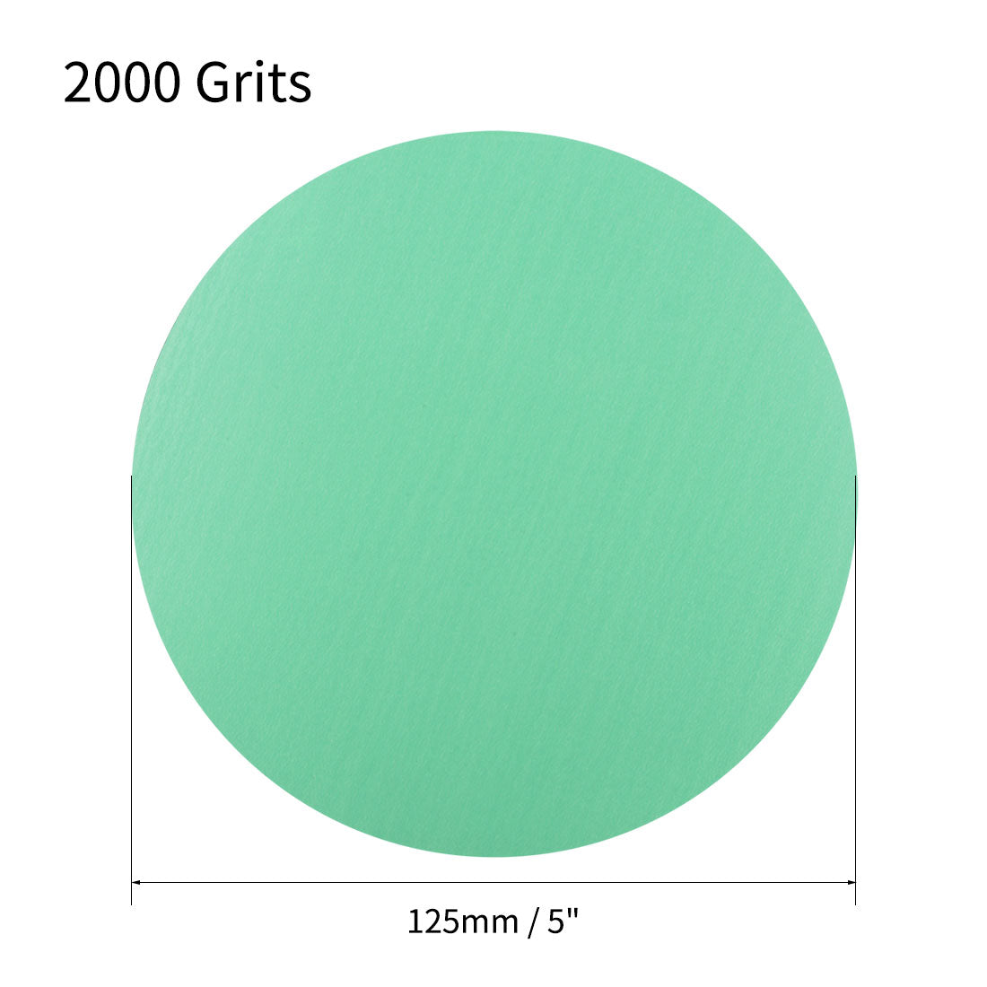 Harfington No Hole Hook and Loop Sanding Discs Wet Dry Sandpaper Tool
