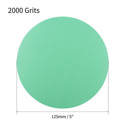Harfington No Hole Hook and Loop Sanding Discs Wet Dry Sandpaper Tool