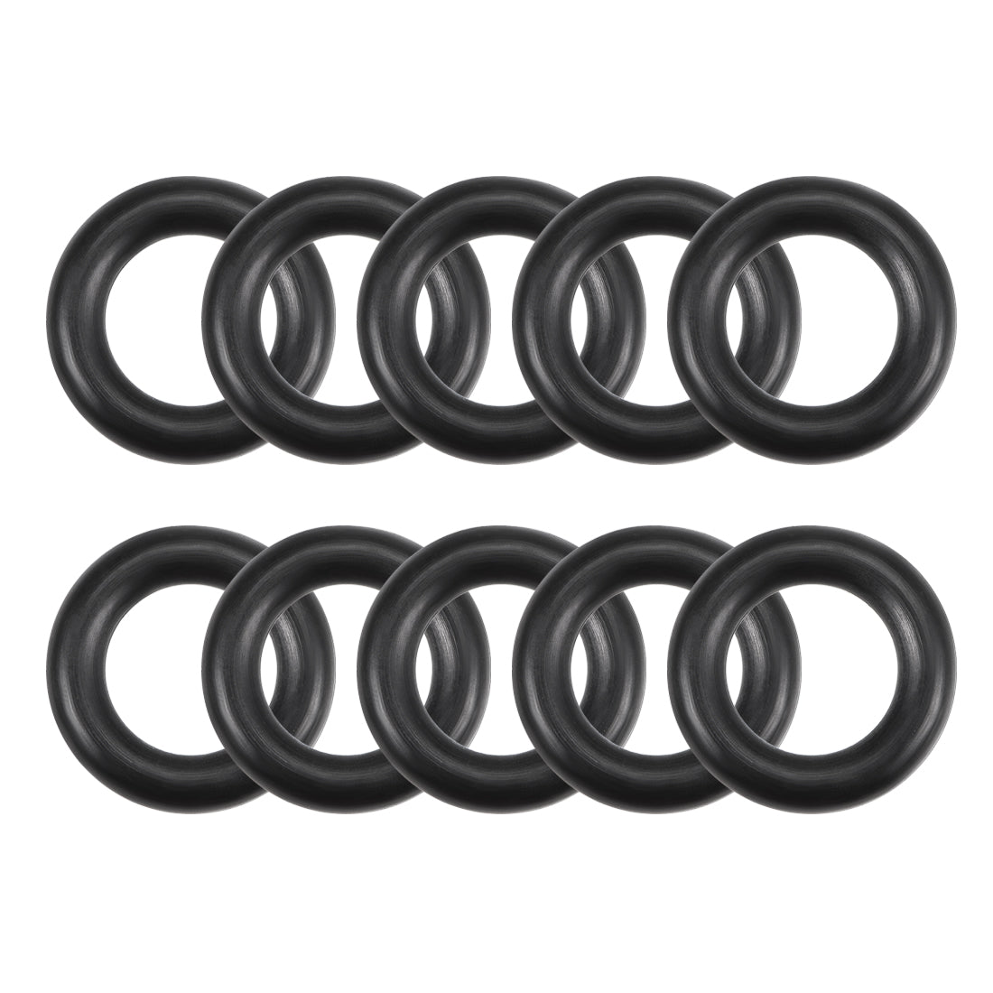 Harfington 10 Piece of O-Rings Nitrile Rubber Inner Dia Width Seal Gasket