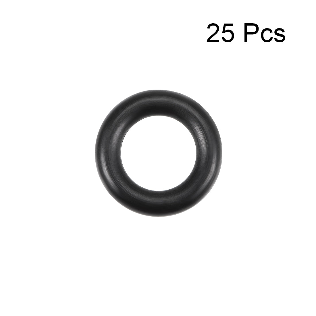 Harfington O-Rings Nitrile Rubber Inner Dia Width Seal Gasket 25Pcs