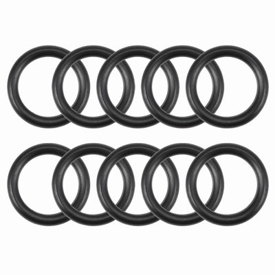 Harfington 10 Piece of O-Rings Nitrile Rubber Inner Dia Width Seal Gasket