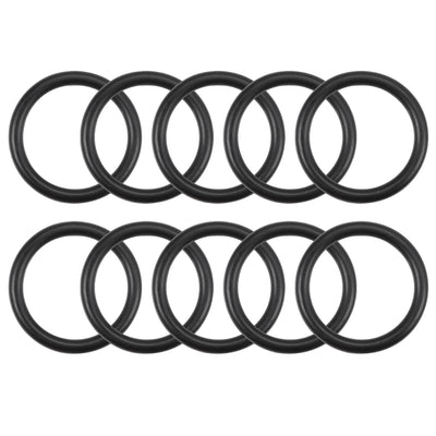 Harfington 10 Piece of O-Rings Nitrile Rubber Inner Dia Width Seal Gasket