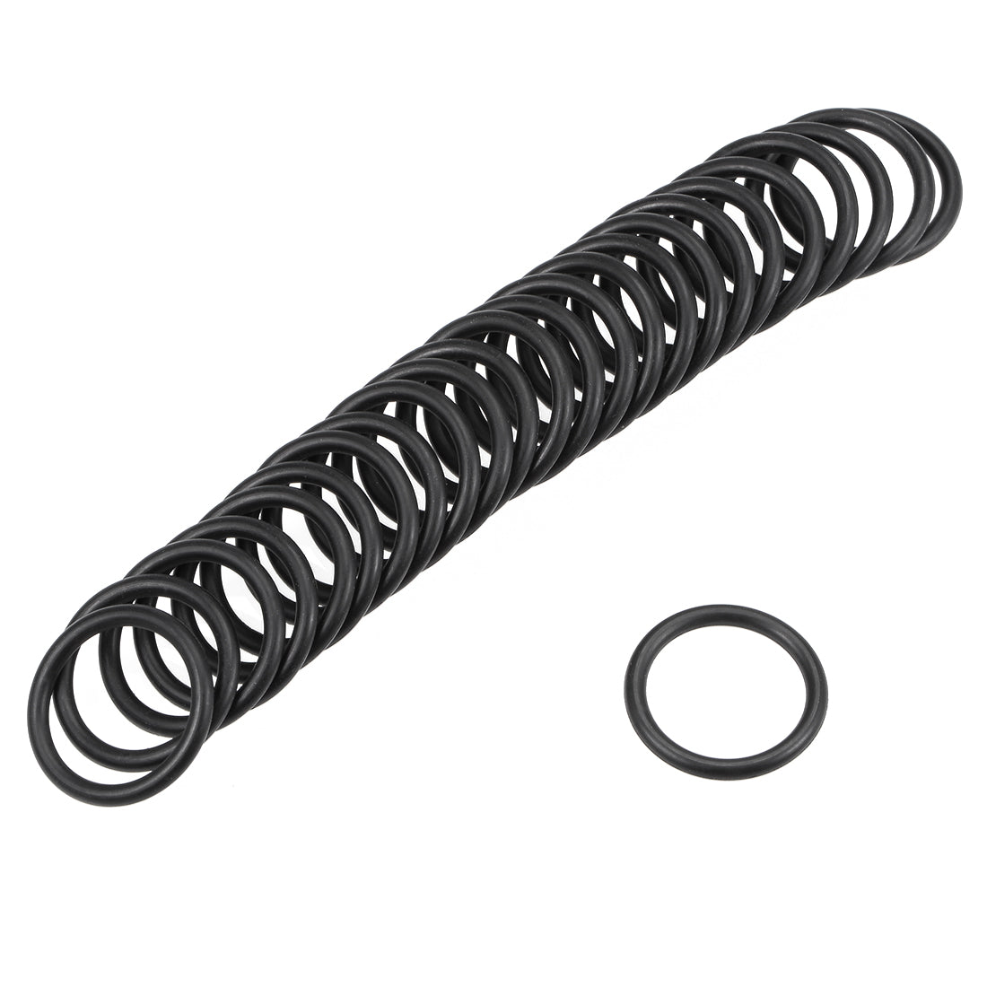 Harfington O-Rings Nitrile Rubber Inner Dia Seal Gasket