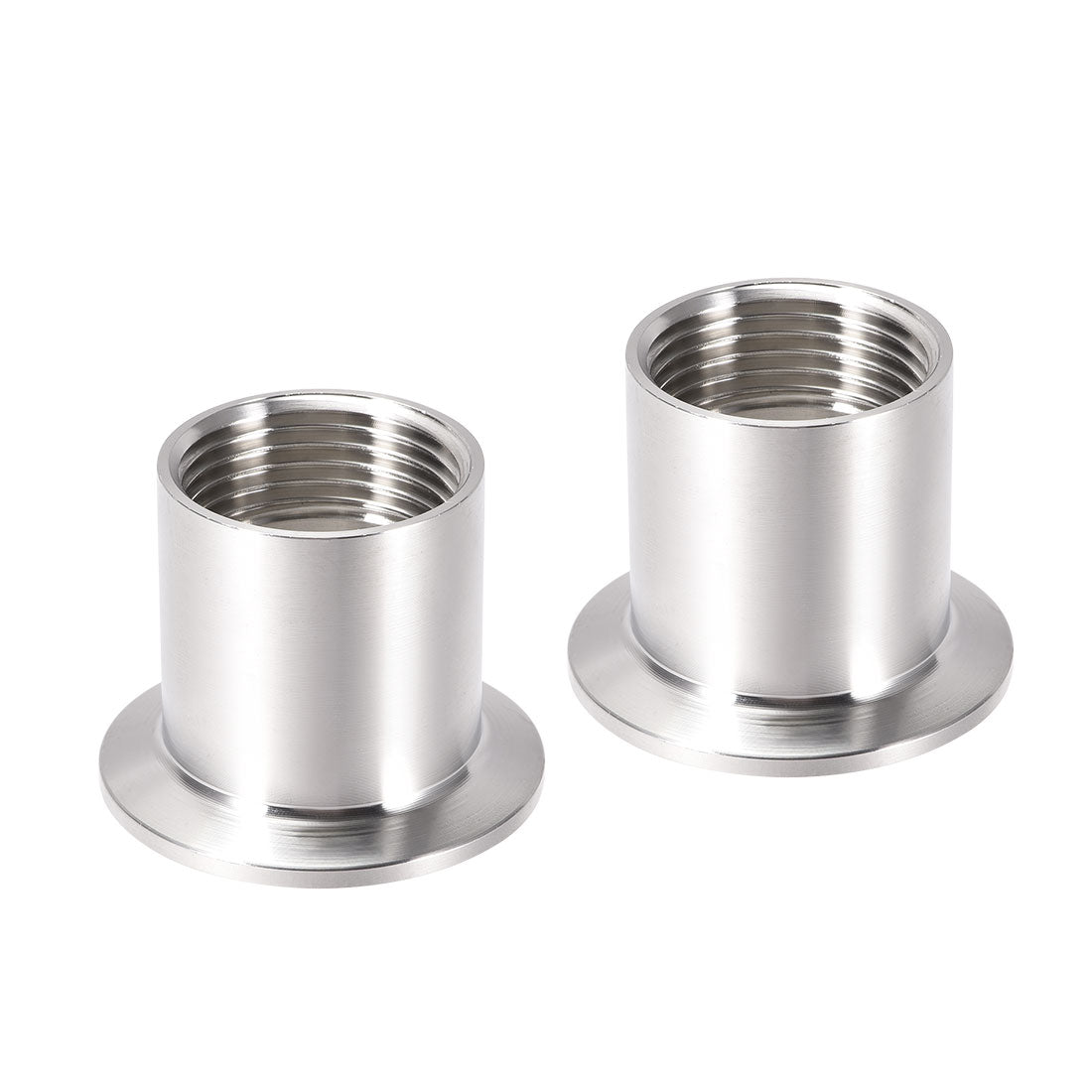 Harfington 1 G Female Threaded Pipe Fitting to Clamp OD 50.5mm Ferrule 2pcs