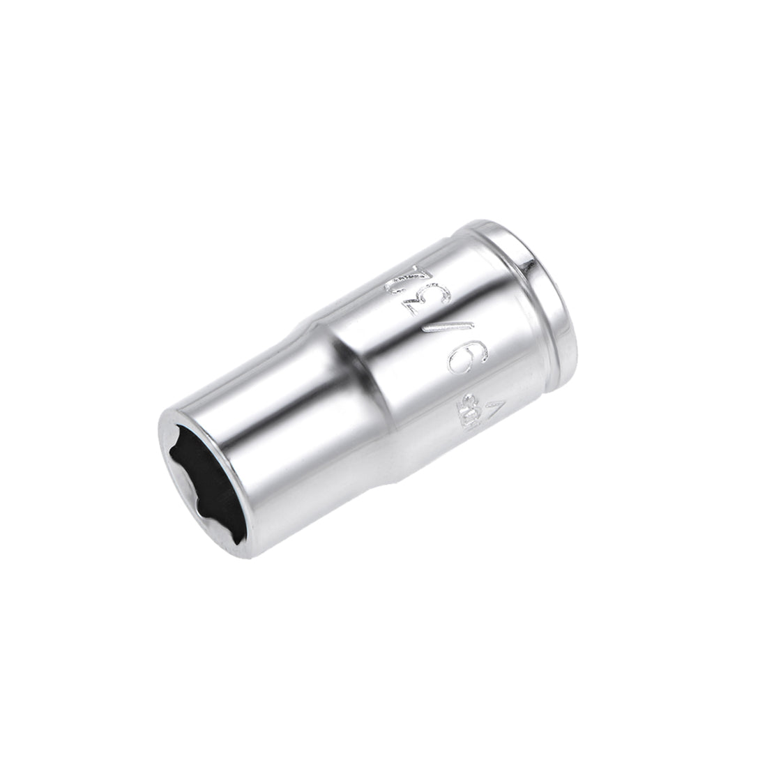 Harfington Square Drive 6-Point Shallow Socket Kit SAE, Cr-V Steel