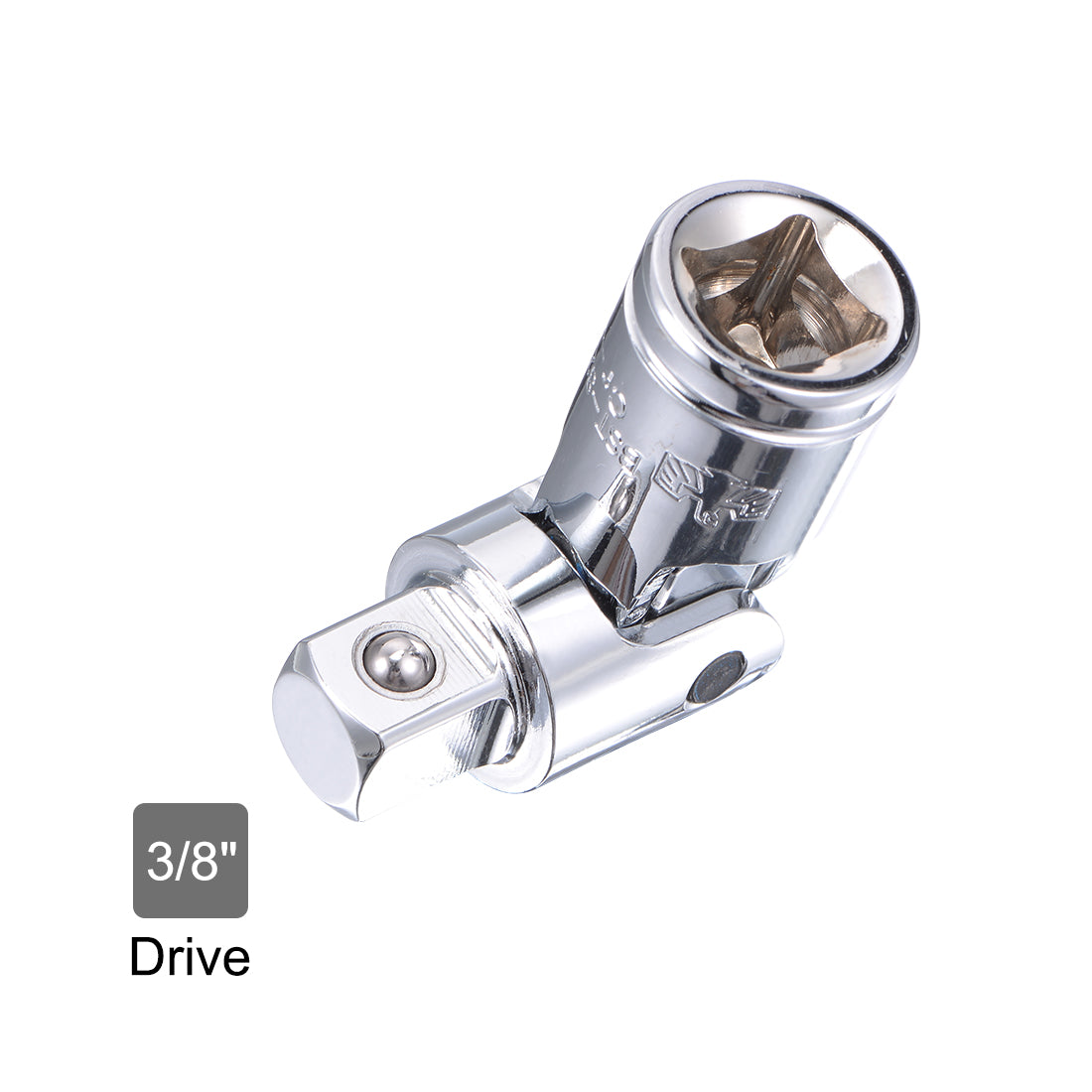 Harfington Square Drive Universal Joint Adapter Ratchet Socket, Cr-V