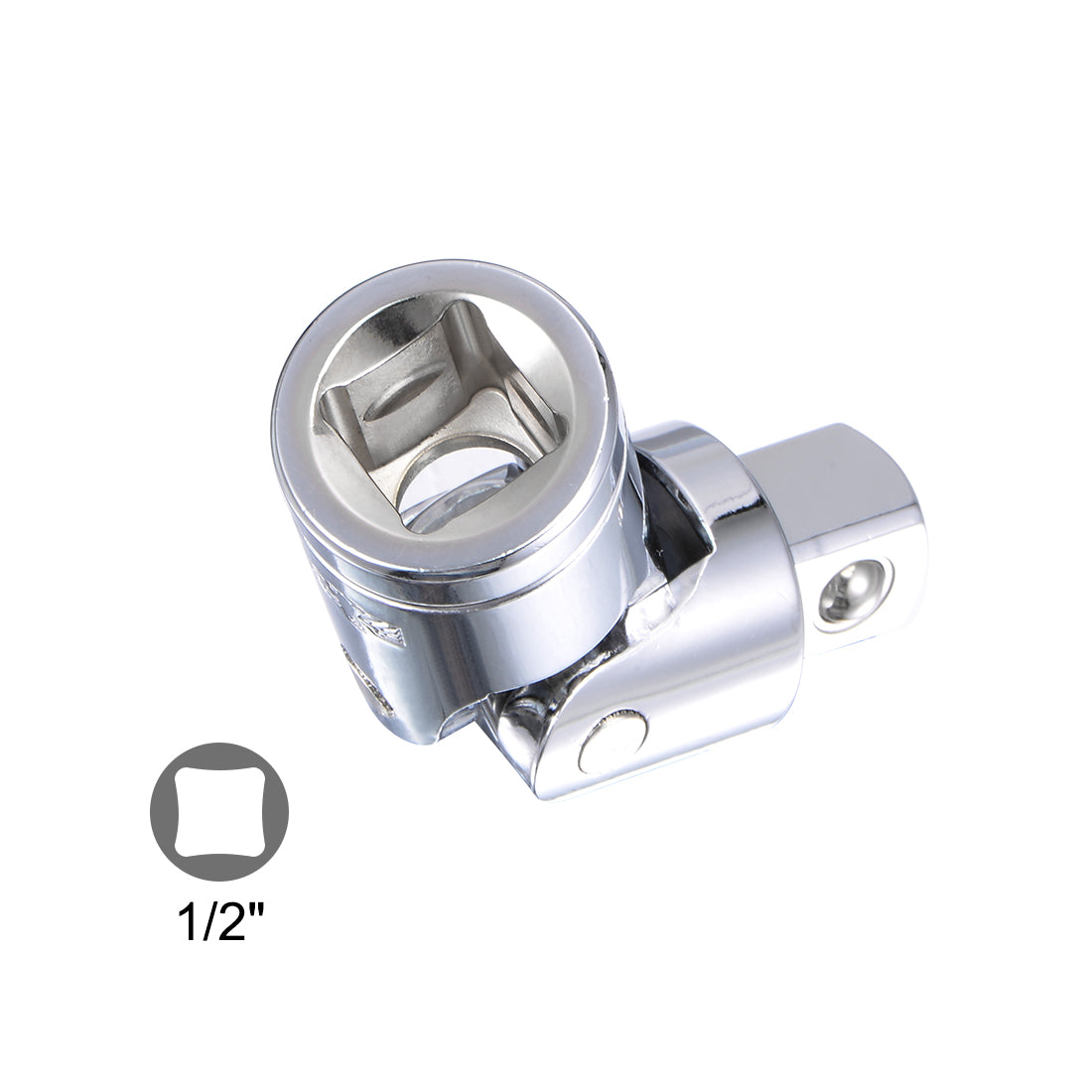 Harfington Square Drive Universal Joint Adapter Ratchet Socket, Cr-V