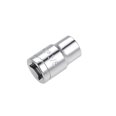 Harfington Square Drive SAE 6-Point Shallow Socket, Cr-V
