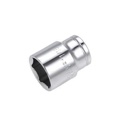 Harfington Square Drive SAE 6-Point Shallow Socket, Cr-V