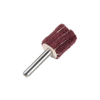 Harfington 6mm Shank Mounted Flap Wheels Buffing Polishing Wheels 3pcs