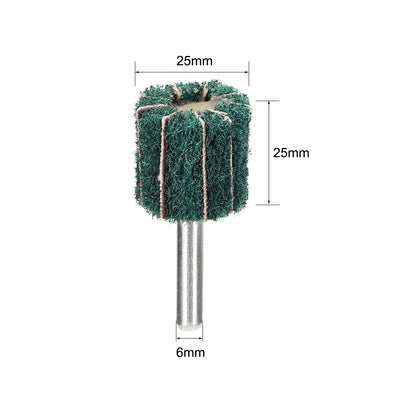 Harfington Mounted Flap Wheels Buffing Polishing Wheels 3pcs