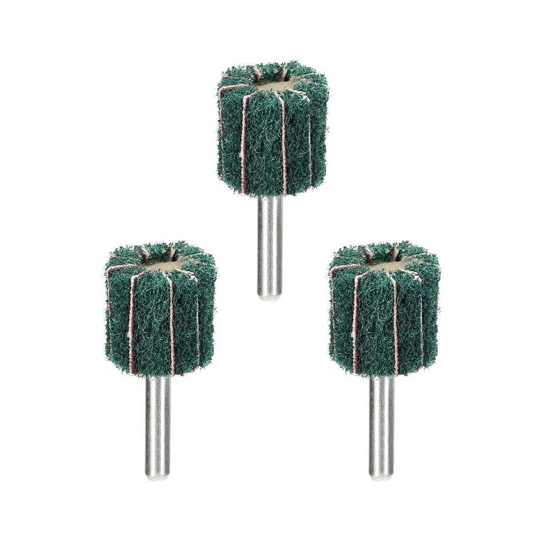 Harfington Mounted Flap Wheels Buffing Polishing Wheels 3pcs