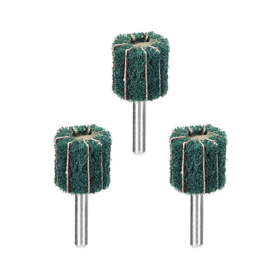 Harfington Mounted Flap Wheels Buffing Polishing Wheels 3pcs