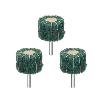 Harfington Mounted Flap Wheels Buffing Polishing Wheels 3pcs