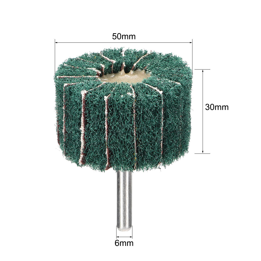 Harfington Shank Mounted Flap Wheel Buffing Polishing Wheel